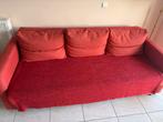 GRATIS!! Zetelbed, Huis en Inrichting, Slaapkamer | Slaapbanken, Ophalen, Rood, 220 cm, 100 cm