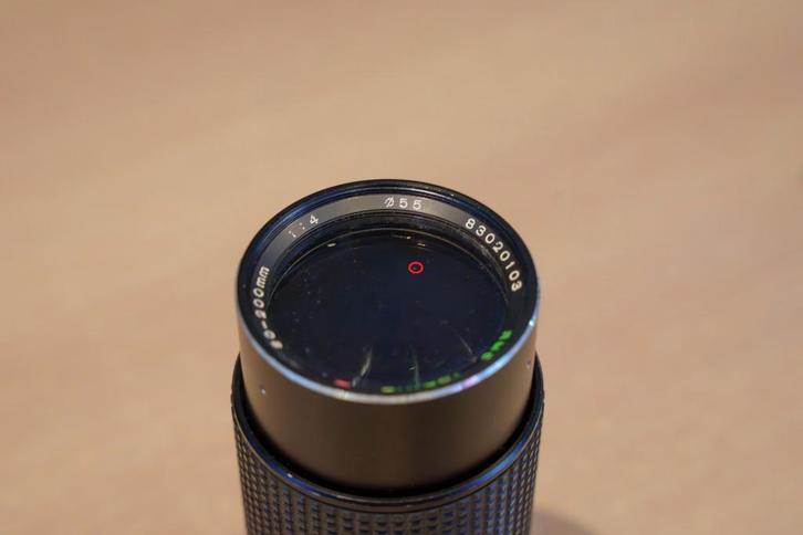 Tokina RMC 80-200mm 1:4 f/4 zoom voor Canon FD, Audio, Tv en Foto, Fotocamera's Analoog, Gebruikt, Spiegelreflex, Overige Merken