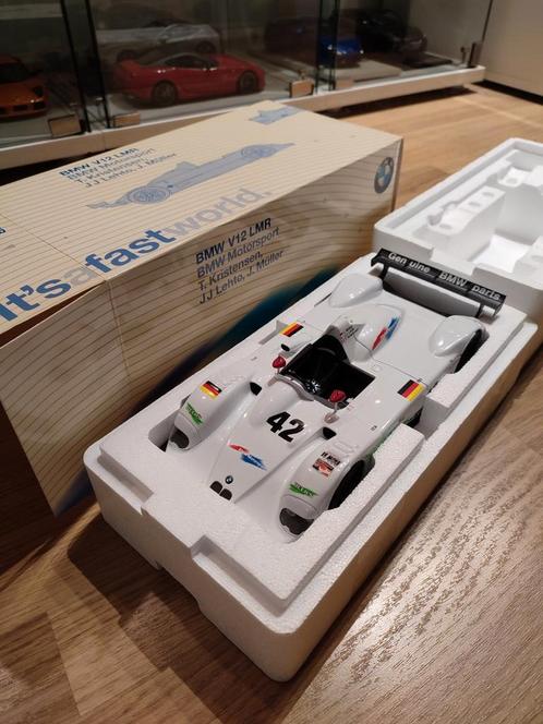 BMW V12 LMR LEMANS 1/18 KYOSHO, Hobby en Vrije tijd, Modelauto's | 1:18, Zo goed als nieuw, Auto, Kyosho, Ophalen of Verzenden