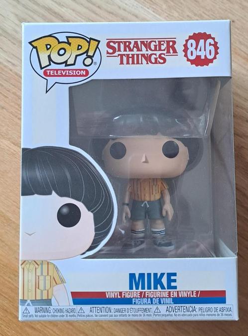 FUNKO POP MIKE Stranger Things nr 846, Verzamelen, Poppetjes en Figuurtjes, Nieuw, Ophalen of Verzenden