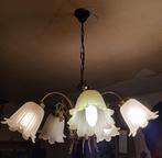 Lustre floral art déco, Enlèvement, Verre