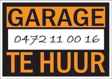 Garage beschikbaar voor biedingen