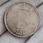 Munt / België / Boudewijn / 250 frank / 1976 / Zilver .835, Zilver, Ophalen of Verzenden, Losse munt, Zilver