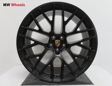 Porsche 21 inch Origineel velgen Macan RS Spyder zwart beschikbaar voor biedingen