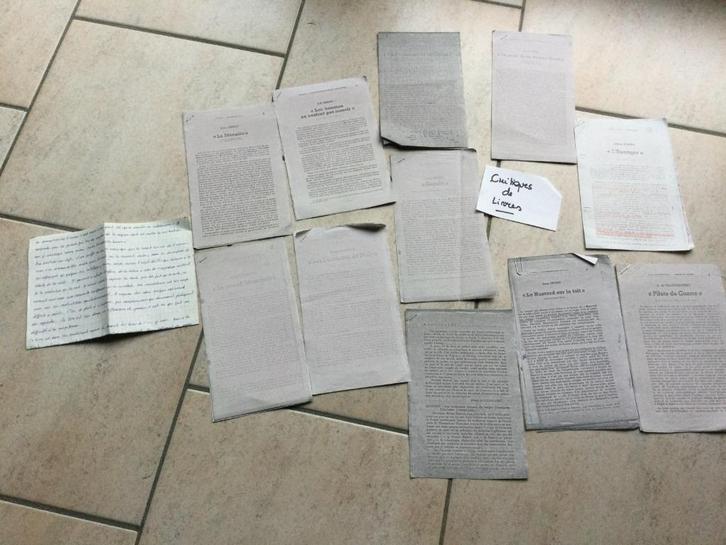 BOEKRECENSIES „GIONO"BOULE"GREENE"SIMON"HERSEY"CAMUS”.., Antiek en Kunst, Antiek | Overige Antiek, Ophalen of Verzenden