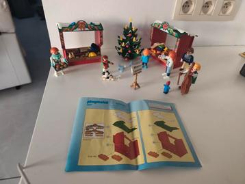 Playmobil Le marché de Noël. Complet  beschikbaar voor biedingen
