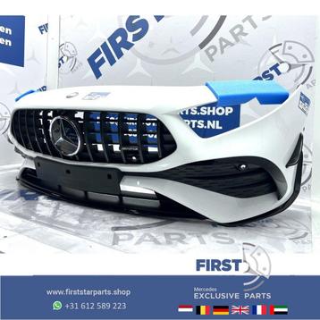 2024 W177 FACELIFT BUMPER A35 AMG AERO VOORBUMPER COMPLEET P, Mercedes-Benz, Utilisé, Avant, Enlèvement ou Envoi