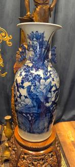 Antieke Celadon chinese  King Tao Quang vaas h 59 cm, Ophalen