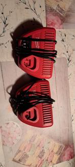 Opladers Milwaukee 12V, Ophalen