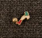 PIN - ITALIË - ITALY - FOOTBALL - VOETBAL, Verzenden, Gebruikt, Sport, Speldje of Pin