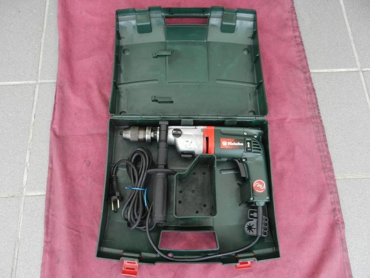 Metabo sb E 1000/2 S-R+L Signal Plus Boormachine, Doe-het-zelf en Bouw, Gereedschap | Boormachines, Zo goed als nieuw, Boormachine
