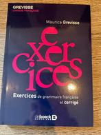 Exercises de grammaire francaise et corrige Grevisse, Ophalen, Zo goed als nieuw, Hoger Onderwijs