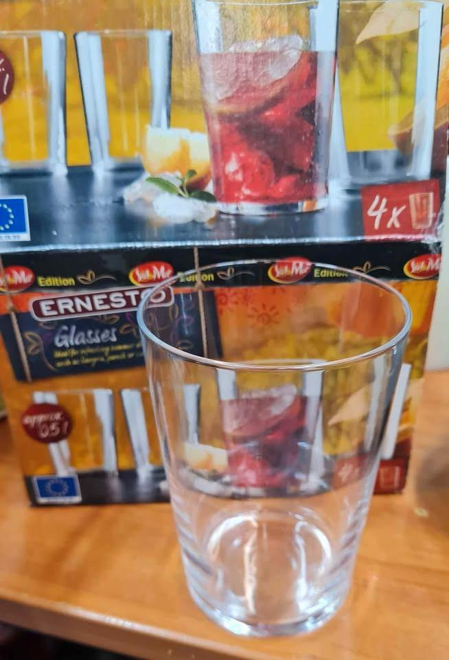 Lot de verres à sangria, punch ou ice tea, Maison & Meubles, Cuisine | Vaisselle, Comme neuf, Verre ou Verres, Uni, Verre, Enlèvement