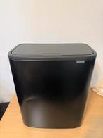 Te Koop : Brabantia Bo Touch Bin 2x 30L Matte Black( Nieuw ), Enlèvement, Neuf