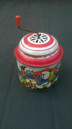 Smurfen muziekdoos – Vintage, Verzamelen, Smurfen, Ophalen of Verzenden, Gebruikt, Verschillende Smurfen, Poppetje, Figuurtje of Knuffel