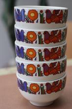 Villeroy Boch decor Acapulco 5 vintage schalen  Reuter 1970, Antiek en Kunst, Antiek | Servies los, Ophalen of Verzenden