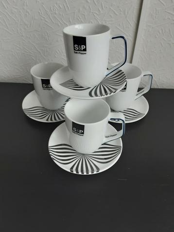 Leuke koffietasjes  Salt & Pepper   beschikbaar voor biedingen