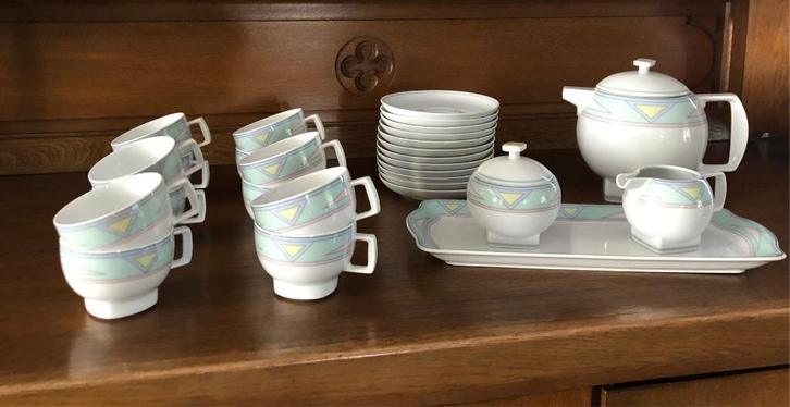 Koffie- & eetservies Seltmann Weiden Bavaria, Huis en Inrichting, Keuken | Servies, Zo goed als nieuw, Compleet servies, Overige stijlen