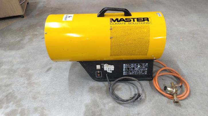 Warmtekanon op gas in degelijk staat, Bricolage & Construction, Chauffage & Radiateurs, Comme neuf, Autres types, 30 à 80 cm, 60 à 150 cm