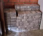 klinkers grijs getrommels 15 x 15 / 64 st . 20 x 5 / 151 st, Tuin en Terras, Tegels en Klinkers, Ophalen, Nieuw, Klinkers
