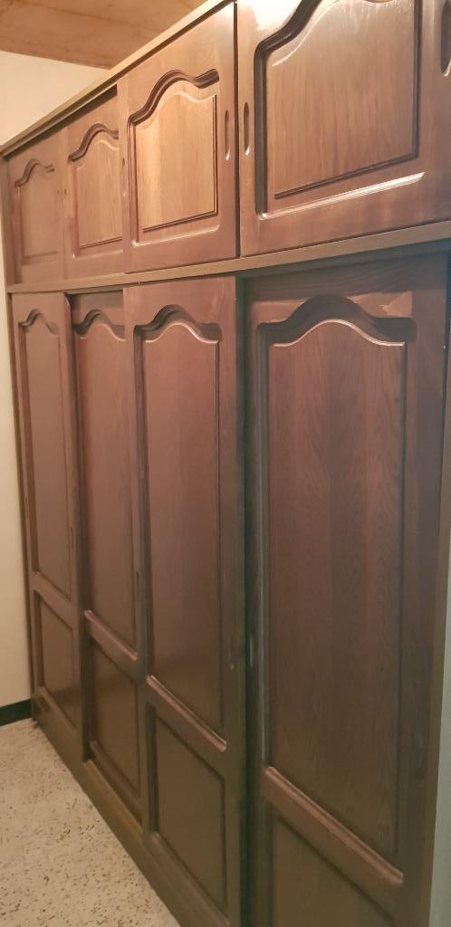 Double armoire penderie, Huis en Inrichting, Kasten | Stellingkasten, Gebruikt, Ophalen