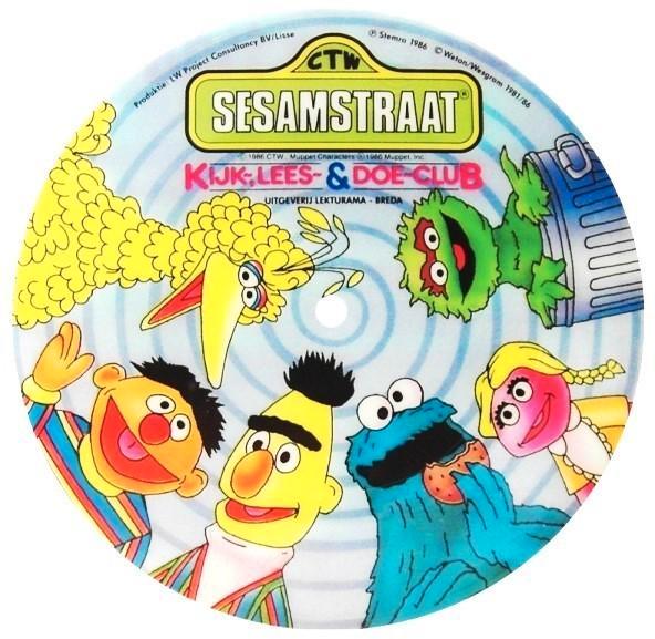 SESAMSTRAAT - BERT en ERNIE ( 1986 FLEXI Disc 45T ), CD & DVD, Vinyles | Enfants & Jeunesse, Enlèvement ou Envoi
