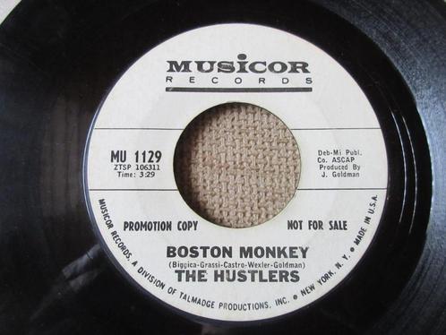 The Hustlers — Boston Monkey/Jij hebt Mint bedrogen- Promo, Cd's en Dvd's, Vinyl Singles, Gebruikt, Single, R&B en Soul, 7 inch