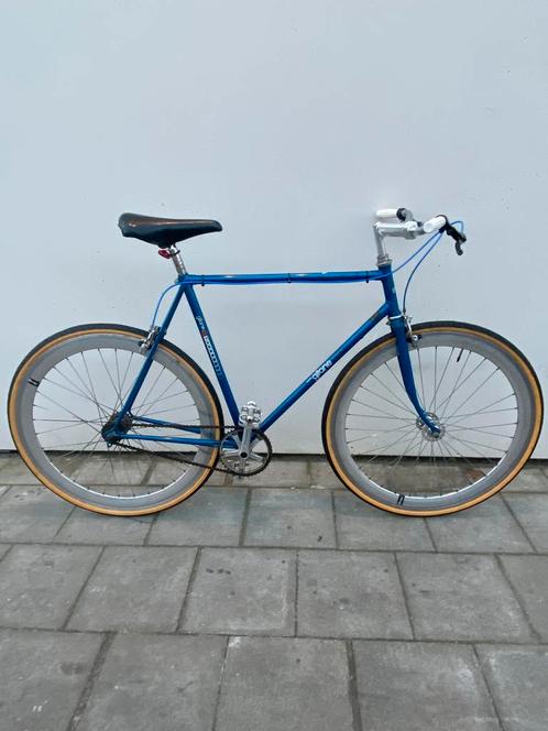 Retro fiets fixie, Fietsen en Brommers, Fietsen | Heren | Herenfietsen, 57 tot 61 cm, Ophalen