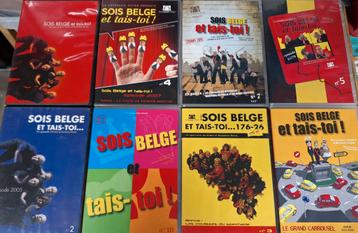 Lot 8 x Dvd's - Sois Belge et tais-toi ! 1-2-3-4-5-7-9-10