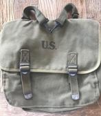 WW2 Musette M36 tweekleurig Amerikaanse leger uit 1944, Verzamelen, Ophalen of Verzenden, Landmacht, Overige typen