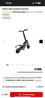 Electrische step Acer Predator Extreme 350w , avontuurlijk, Fietsen en Brommers, Steps, Ophalen, Nieuw