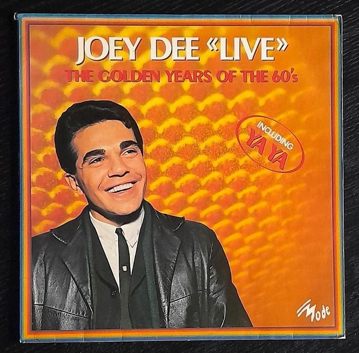 JOEY DEE "Live" (The Golden Years Of The 60s) LP, Cd's en Dvd's, Vinyl | Rock, Gebruikt, Rock-'n-Roll, 12 inch, Ophalen of Verzenden
