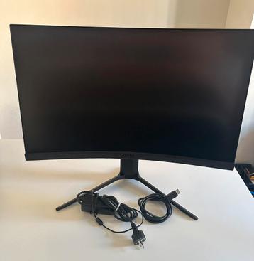 MSI 27" 2K 144Hz gebogen monitor beschikbaar voor biedingen