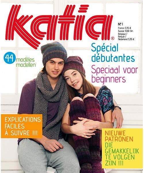 KATIA Spécial Débutantes numéro 1, Hobby en Vrije tijd, Breien en Haken, Nieuw, Breien, Patroon of Boek, Ophalen of Verzenden