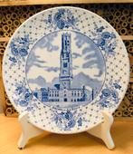 Superbe assiette ancienne Boch decor Bruges