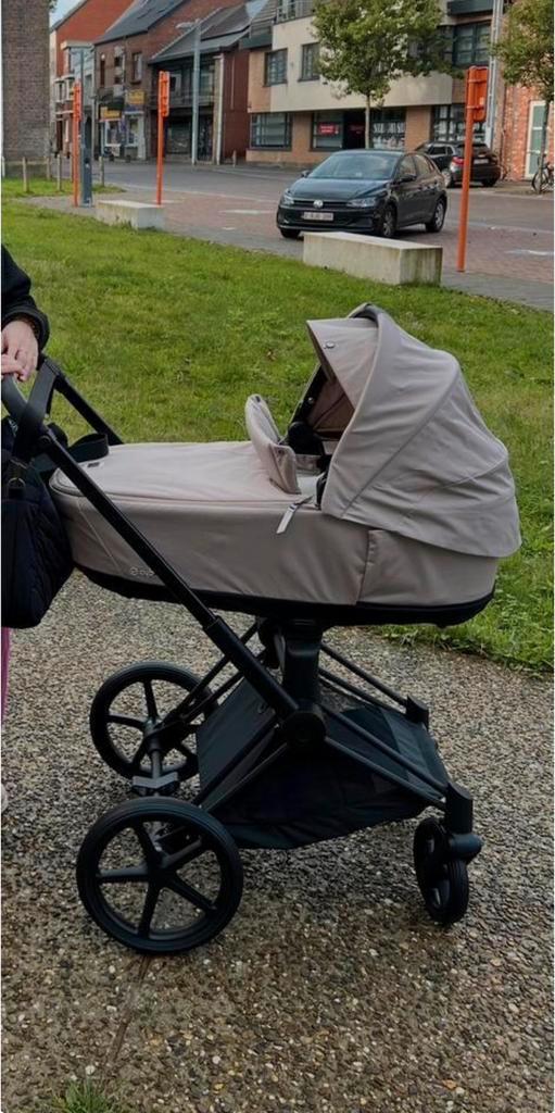 Cybex Priam Kinderwagen Beige, Enfants & Bébés, Poussettes & Combinaisons, Comme neuf, Poussette, Avec nacelle, Enlèvement
