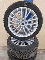 Seat Leon Winterset 17 Inch Origineel, Auto-onderdelen, Banden en Velgen, Ophalen, Gebruikt, Banden en Velgen, 17 inch