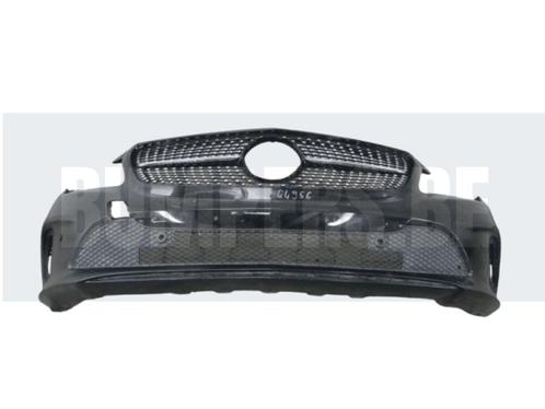 Bumper Mercedes A Klasse W176 Facelift 15-19 Voorbumper Q495, Auto-onderdelen, Carrosserie, Bumper, Voor, Gebruikt, 6 maanden garantie