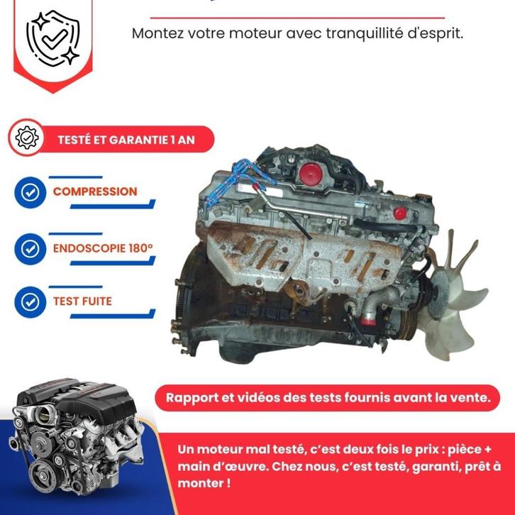 Toyota landcruiser 80 fzj 80 motor 80 4.5 205cv, Auto-onderdelen, Motor en Toebehoren, Toyota, Nieuw, Ophalen of Verzenden