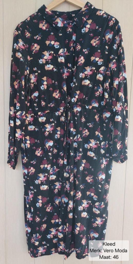 Kleed dames: Vero Moda maat 46 (NIEUWSTAAT), Kleding | Dames, Jurken, Nieuw, Maat 46/48 (XL) of groter, Zwart, Ophalen of Verzenden