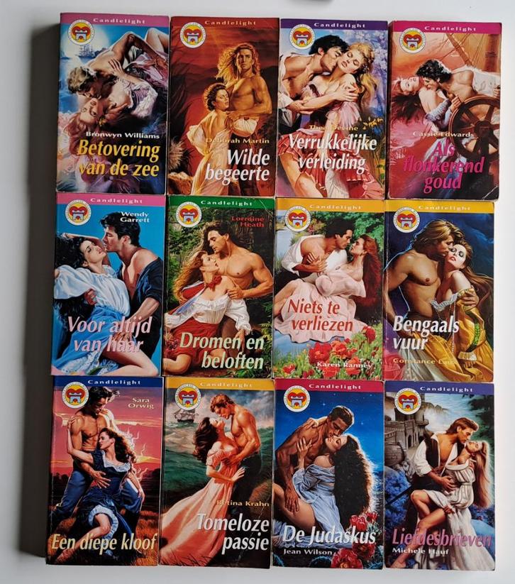 Candlelight Historische romans, Boeken, Historische romans, Gelezen, Ophalen of Verzenden