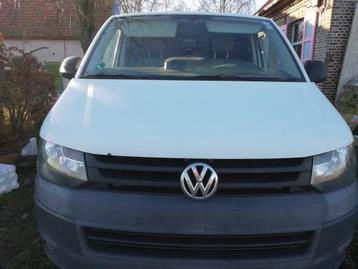 VW Transporter T5 2012, Auto's, Volkswagen, Voorwielaandrijving, 4 cilinders, 102 kW, Wit