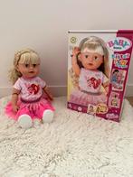 BABY born - Zus Blond Play & Style - 43cm, Verzamelen, Poppen, Ophalen of Verzenden, Zo goed als nieuw, Pop
