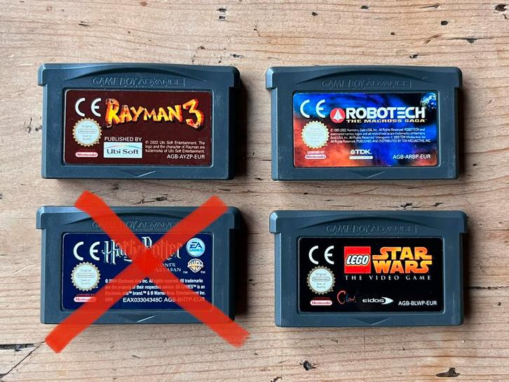 Gameboy Advance spellen (3x), Games en Spelcomputers, Games | Nintendo Game Boy, Gebruikt, Ophalen of Verzenden
