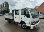 ISUZU NPR/ LICHTE VRACHT/ OPEN LAADBAK, Auto's, 4 deurs, Stof, Wit, Te koop