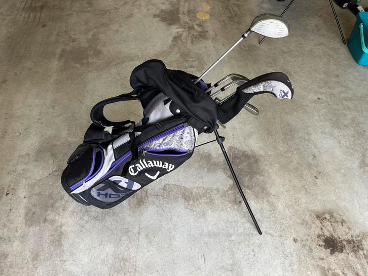 Callaway golf clubs - junior, Sport en Fitness, Golf, Zo goed als nieuw, Callaway, Ophalen