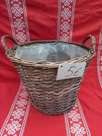 Rieten mand, Huis en Inrichting, Woonaccessoires | Schalen en Manden, Ophalen of Verzenden, Zo goed als nieuw, Mand