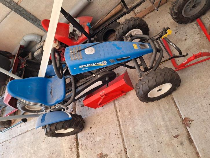Berg gocart/skelter new holland, Kinderen en Baby's, Speelgoed | Buiten | Skelters, Zo goed als nieuw, Berg, Ophalen