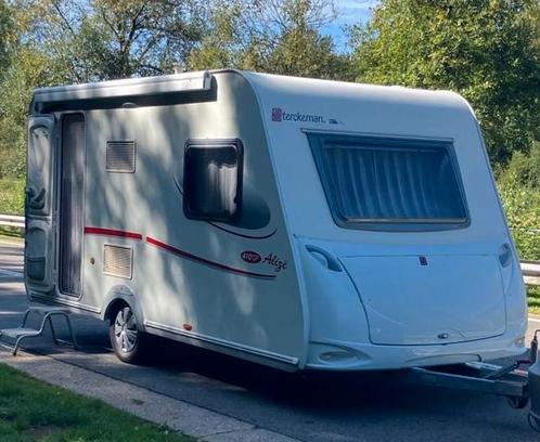 Sterckeman Alize 410 CP, Caravans en Kamperen, Caravans, Particulier, Treinzit, Sterckeman, Vast bed, Douche, Koelkast, Luifel