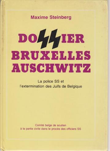 DOSSIER BRUXELLES AUSCHWITZ ( Maxime STEINBERG ) 1980 beschikbaar voor biedingen